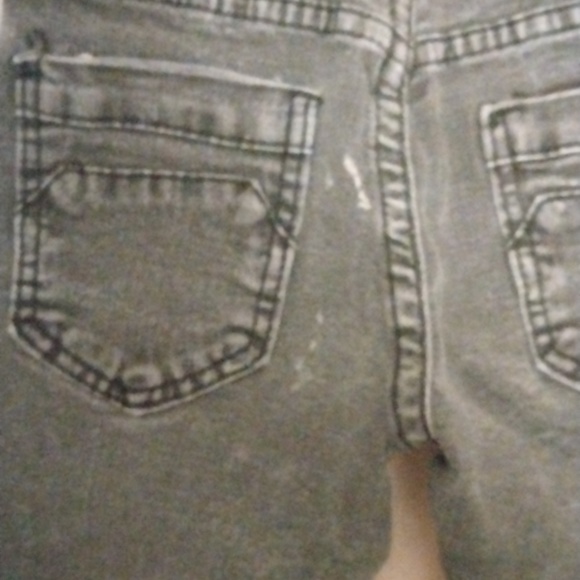 🖤🩶EC ONE POINT ONE BLK)GRAY DENIM JEANS🖤🩶 - Picture 4 of 8